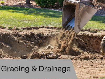 A man digging a hole with a shovel